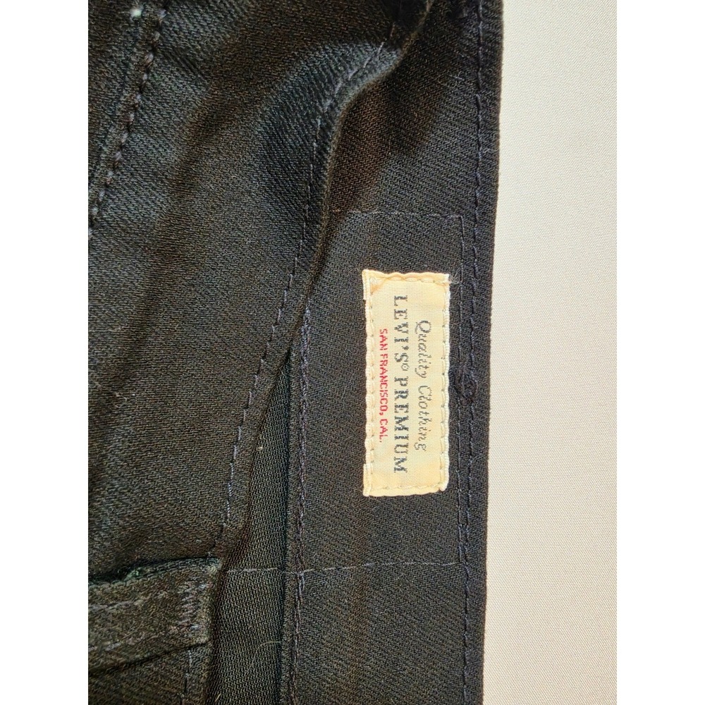 Levis Premium 512 Slim Taper Mens Jeans Black 33x30 288330013 New - Picture 3 of 8